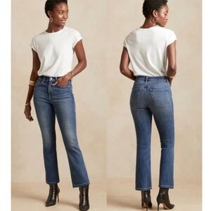 Banana Republic High-Rise Crop Boot Jeans